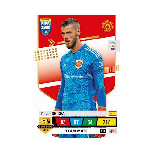 118.  David De Gea