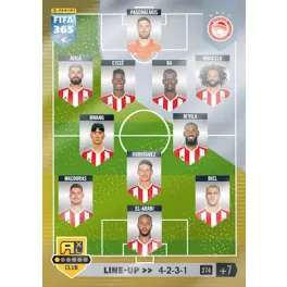 274.  Line-Up - Olympiacos