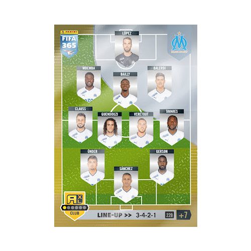 220.  Line-Up - Marseille