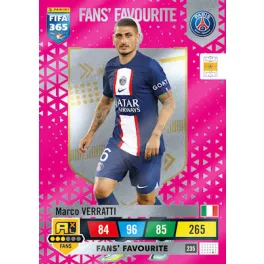 235.  Marco Verratti - Fans' Favourite