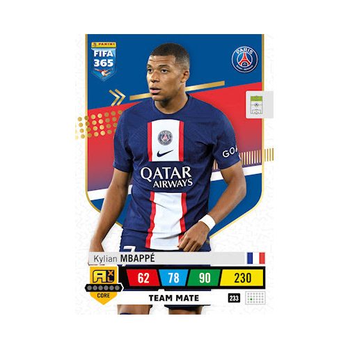 233.  Kylian Mbappé