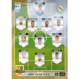 202.  Line-Up - Real Madrid