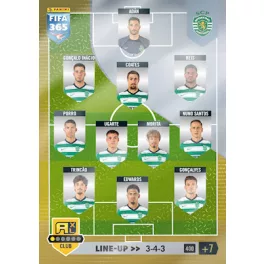 400.  Line-Up - Sporting CP