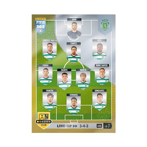 400.  Line-Up - Sporting CP