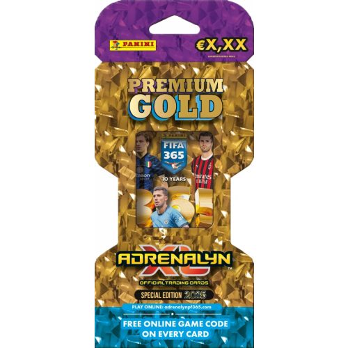 Panini FIFA 365 2025 Adrenalyn XL Prémium Gold Kártyacsomag