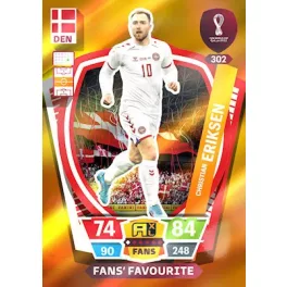 302. Christan Eriksen