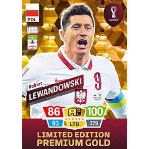 Robert Lewandowski - Prémium Gold Limited Edition