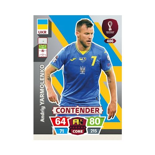 486. Andriy Yarmolenko