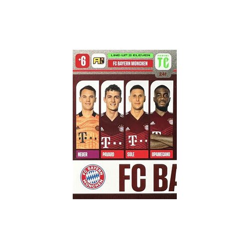 241. FC Bayern München - Line-Up #1