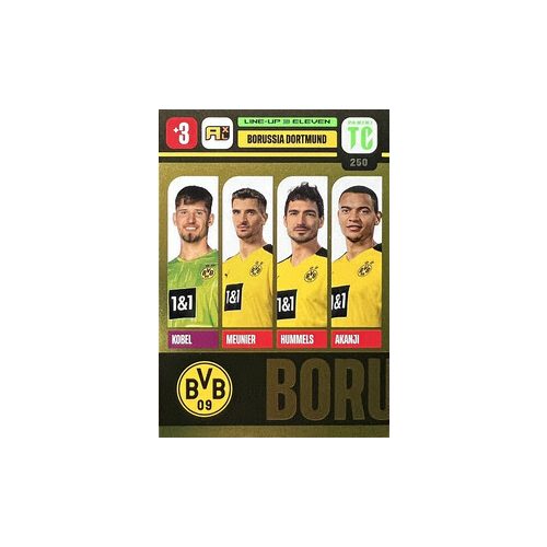 250. Borussia Dortmund - Line-Up #1