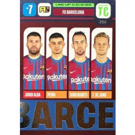 206. FC Barcelona - Line-Up #2