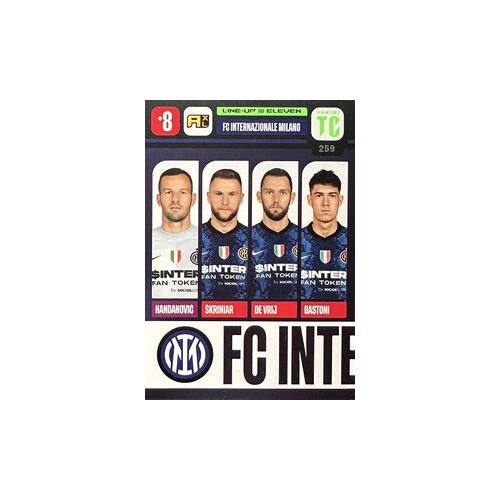 259. FC Internazionale Milano - Line-Up #1