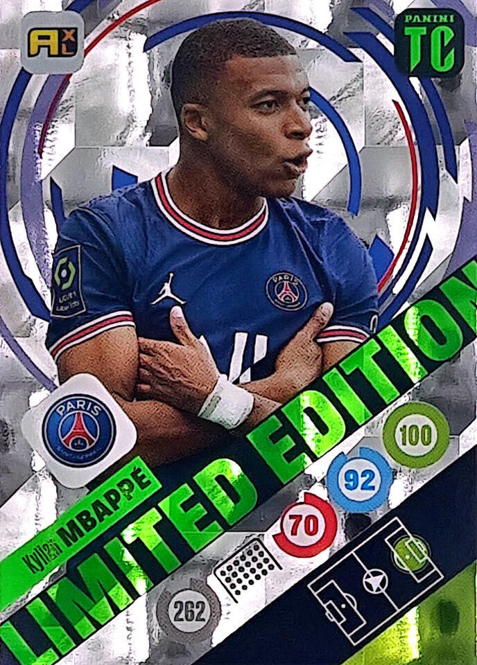 Kylian Mbappé Limited Edition Collect All Focis Kártyá