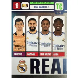 214. Real Madrid C.F. - Line-Up #1