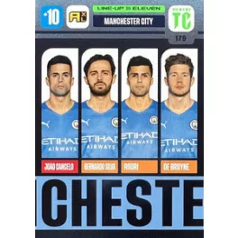 179. Manchester City - Line-Up #2