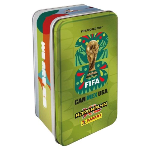 Panini FIFA World Cup 2026 Adrenalyn XL Nagy Fémdoboz - Zöld