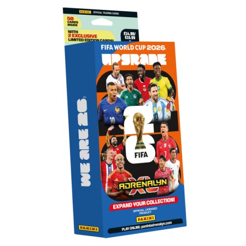 Panini FIFA World Cup 2026 Adrenalyn XL Upgrade Doboz
