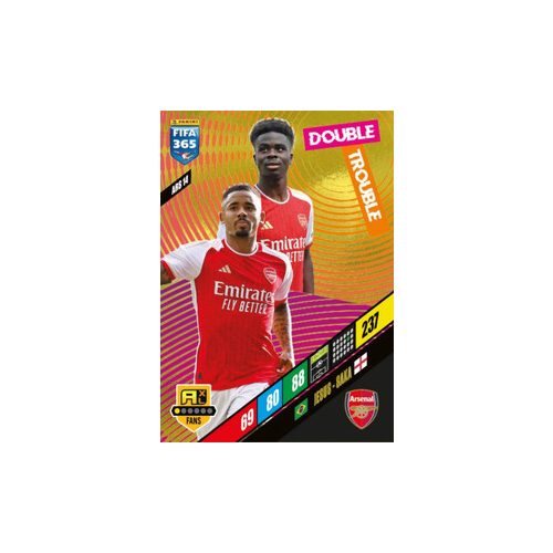 ARS 14.  Bukayo Saka/Gabriel Jesus