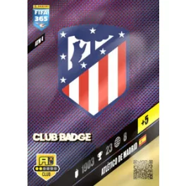 ATM 4.  Club Badge - Atlético de Madrid