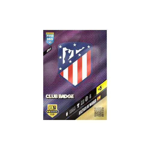 ATM 4.  Club Badge - Atlético de Madrid