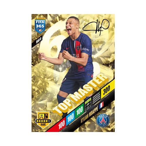 RAR 6.  Kylian Mbappé