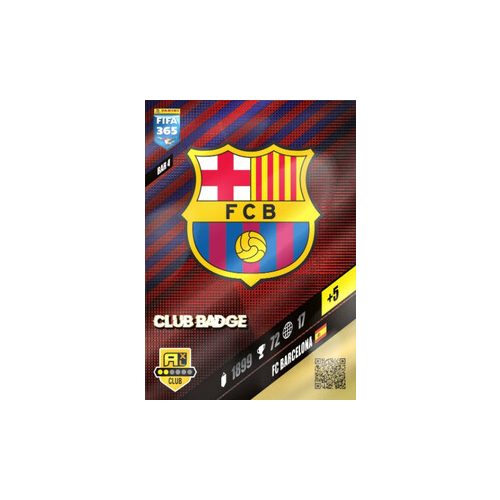 BAR 4.  Club Badge - FC Barcelona