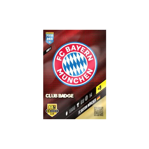 BMU 4.  Club Badge - Bayern München