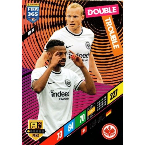 EIN 14.  Sebastian Rode/Djibril Sow