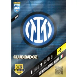 INT 04.  Club Badge - Inter Milan