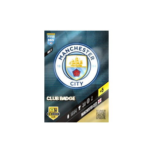 MAC 4.  Club Badge - Manchester City