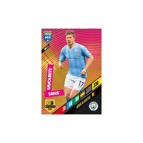 MAC 6.  Kevin De Bruyne