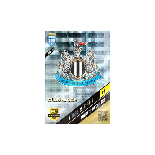 NEW 4.  Club Badge - Newcastle United