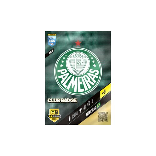 PAL 4.  Club Badge - Palmeiras