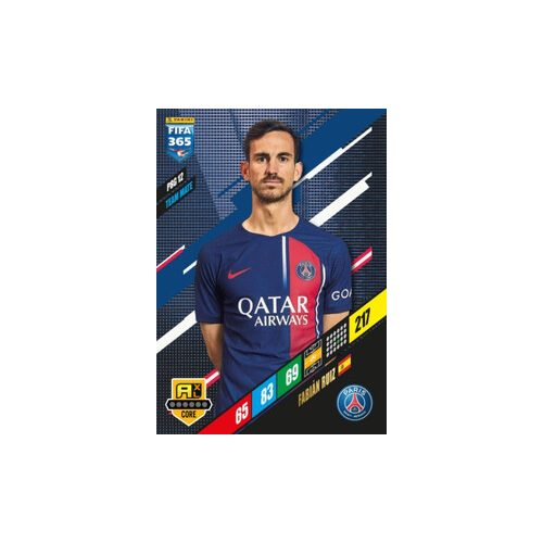 PSG 12.  Fabían Ruiz