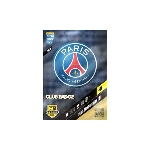 PSG 4.  Club Badge - Paris Saint-Germain