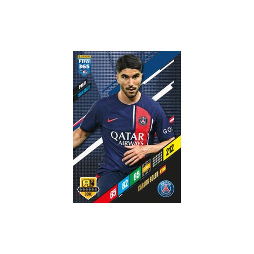 PSG 9.  Carlos Soler 