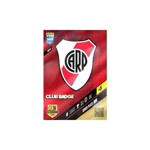 RIV 4.  Club Badge - River Plate