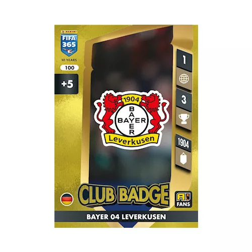 100.  Club Badge - Bayer Leverkusen