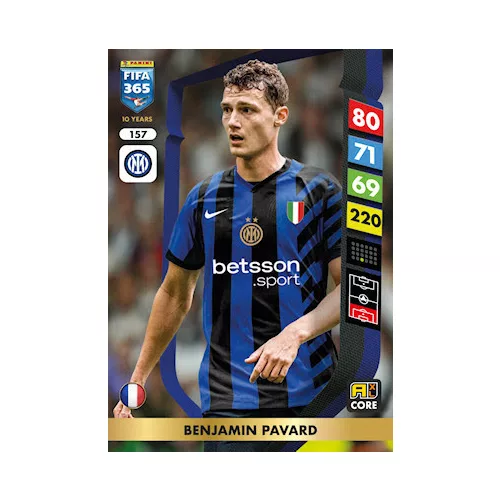 157.  Benjamin Pavard