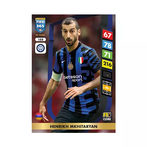 168.  Henrikh Mkhitaryan