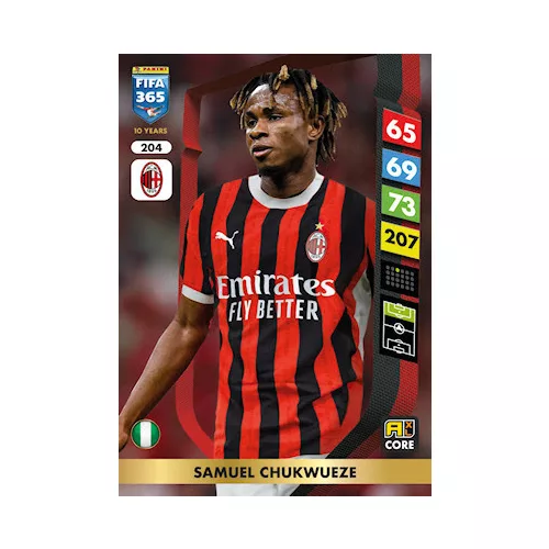 204.  Samuel Chukwueze