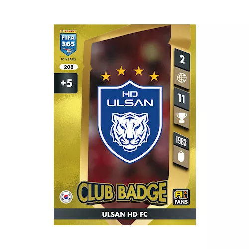 208.  Club Badge - Ulsan HD