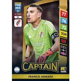 21.  Franco Armani
