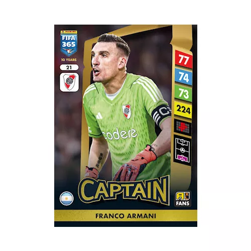 21.  Franco Armani