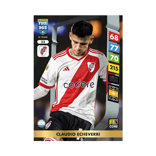 22.  Claudio Echeverri