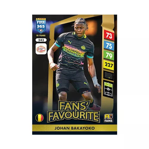 243.  Johan Bakayoko