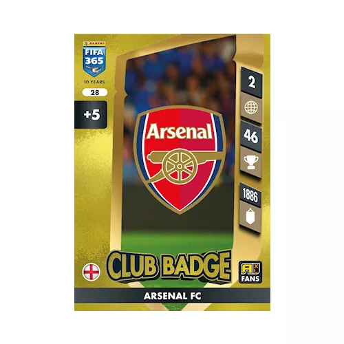 28.  Club Badge - Arsenal