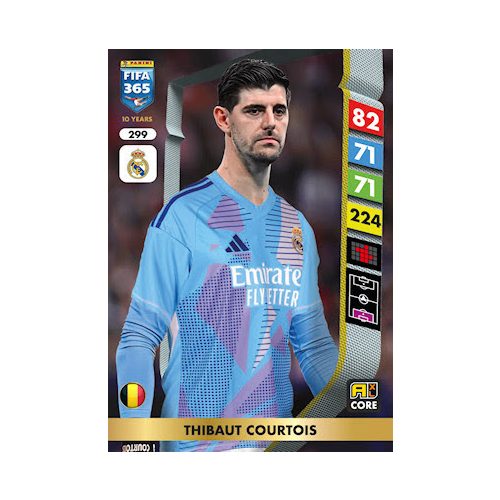 299.  Thibaut Courtois
