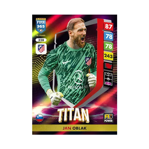328.  Jan Oblak