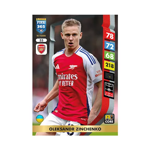 33.  Oleksandr Zinchenko